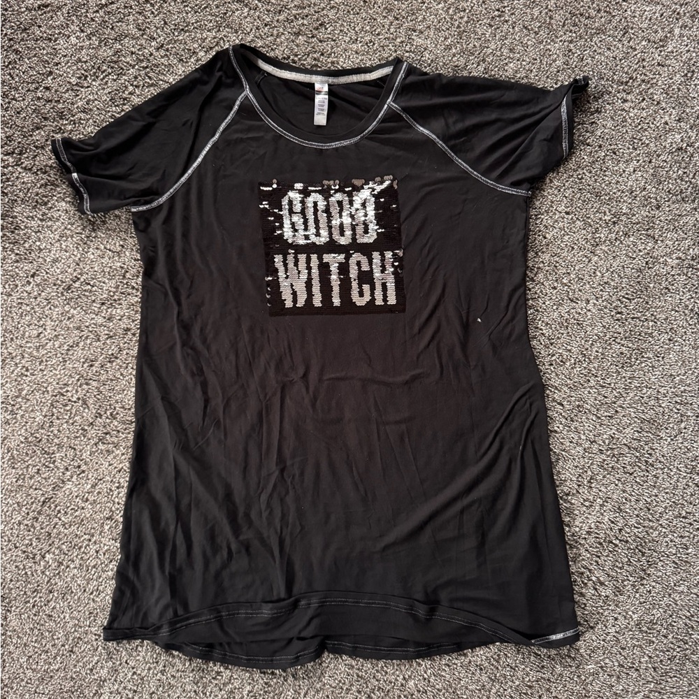 Black Sequin Good Witch/Bad Witch, night gown